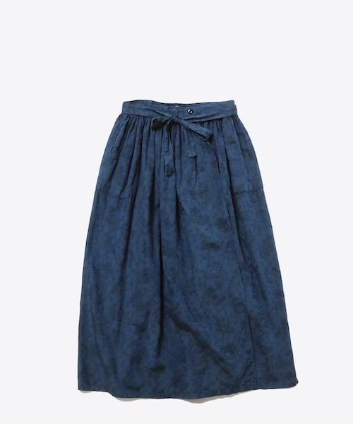 OUTIL  ウティ スカート 紐ベルト　ネイビー OUTIL ウティ正規取扱店 通販送料無料 - CHANTILLY-2F