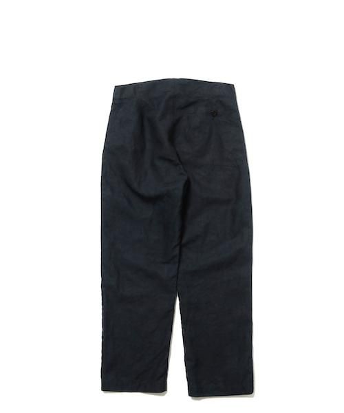 極希少【outil】PANTALON TOUCY ブラックインディゴリネン 極希少【outil】PANTALON TOUCY ブラックインディゴリネン