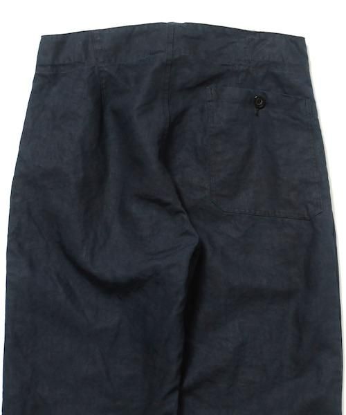 極希少【outil】PANTALON TOUCY ブラックインディゴリネン 極希少【outil】PANTALON TOUCY ブラックインディゴリネン