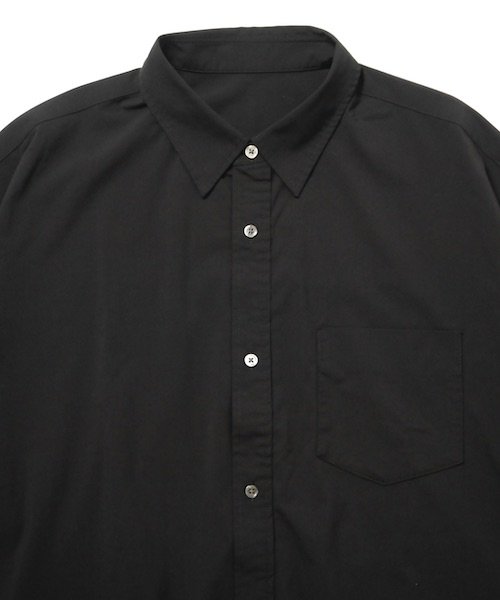 FreshService / MICRO TYPEWRITER CORPORATE L/S REGULAR COLLAR SHIRT