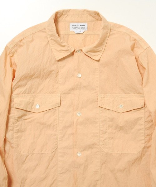 ENDS and MEANS / WORK SHIRTS エンズアンドミーンズ正規取扱店 通販