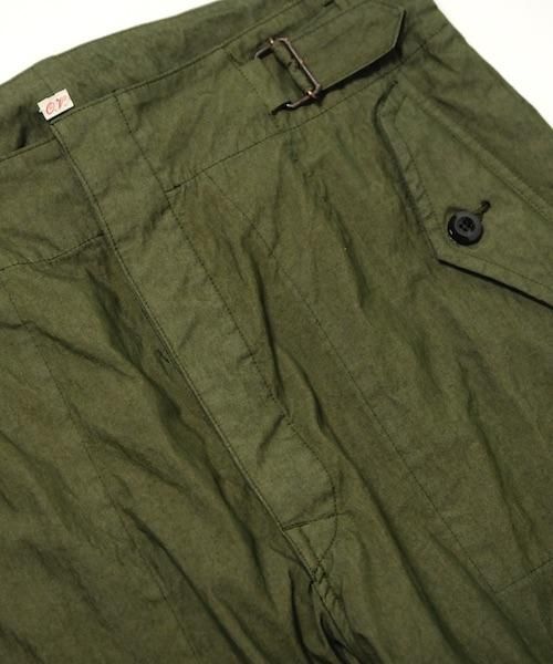 ウティ 24AW PANTALON TOUCY ダブルクロスワークパンツ OUTIL / PANTALON TOUCY ウティ正規取扱店 通販送料無料