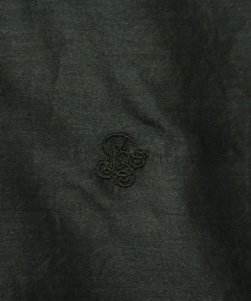 maison de soil メゾンドソイル / HANDWOVEN COTTON SILK BACK OPENING