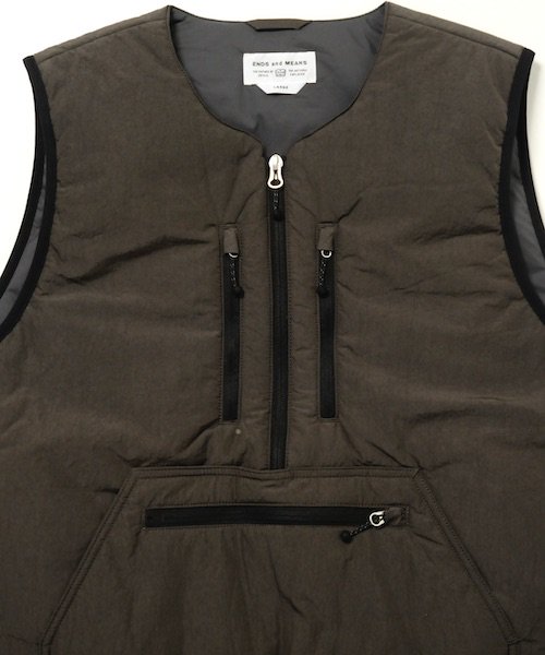 ENDS and MEANS / TACTICAL PUFF VEST エンズアンドミーンズ正規取扱店 通販送料無料 - CHANTILLY-2F