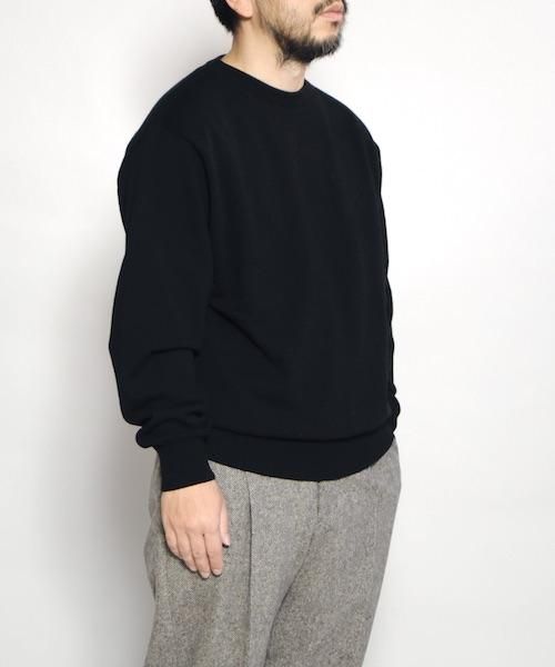 ま*る様 BATONER　MICRO BACK LOOP CREW NECK Z BATONER MEN / MICRO BACK LOOP CREW NECK バトナー正規取扱店
