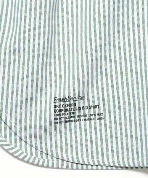 フレッシュサービス DRY OXFORD L/S SHIRT GREENST M 11111213_654ef157ecacb.jpg
