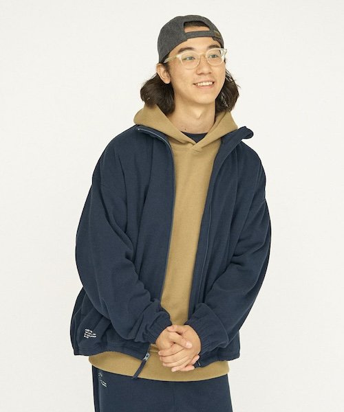 期間限定でセール価格 FreshService FLEECE TRACK SUIT ブラウン M