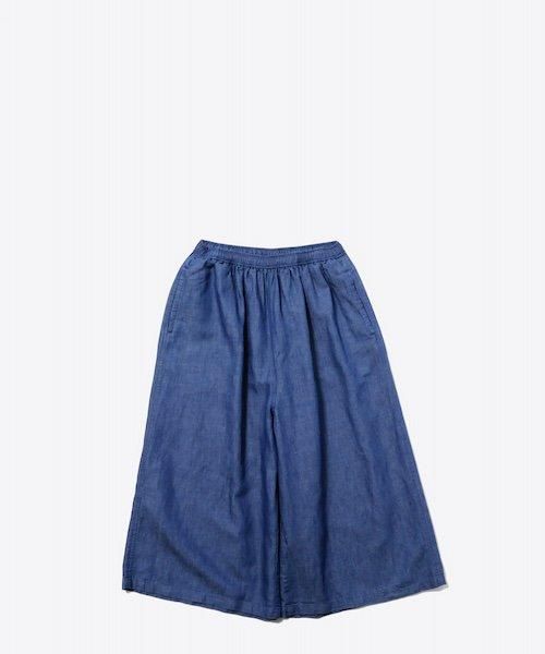 【maison de soil】ウォッシュコットンリネン イージーワイドパンツ maison de soil ~ WASHED COTTON LINEN EASY WIDE PANTS style1