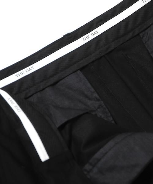 THE DAY × KANEMASA KNITTING / CLASSIC SLACKS [BLACK] | 定番