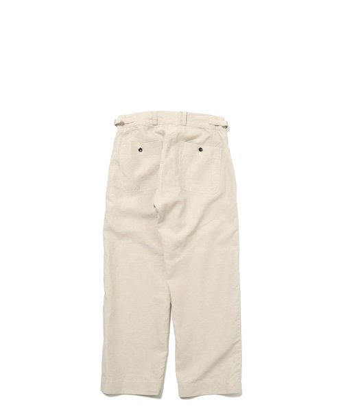 OUTIL | PANTALON LIMMEN [ECRU] - CHANTILLY-2F