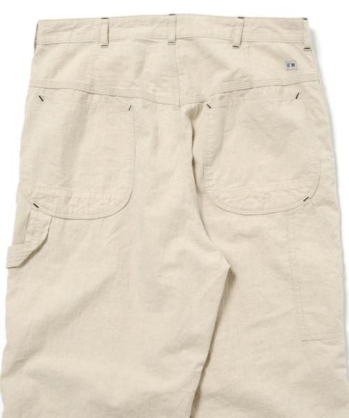 パンツ ENDS and MEANS DOUBLE KNEE PAINTER PANTS ENDS and MEANS Double Knee Painter Pants - Natural | Garmentory