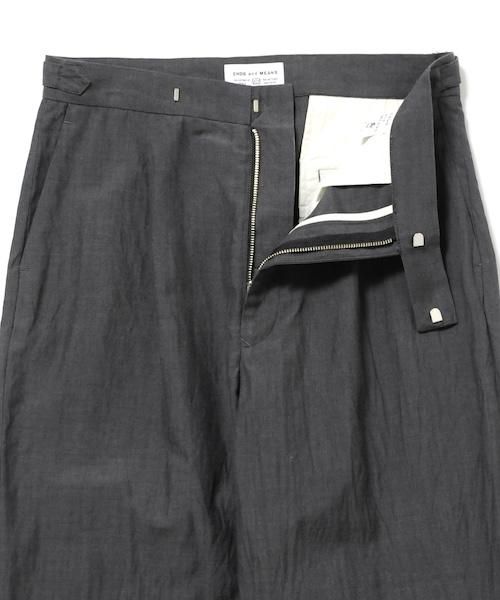 hippieendsandmeans エンズアンドミーンズ　トラウザー ENDS and MEANS | TRAD EASY TROUSERS - CHANTILLY-2F