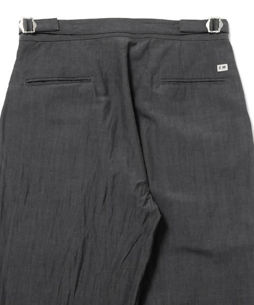 hippieendsandmeans エンズアンドミーンズ　トラウザー ENDS and MEANS | TRAD EASY TROUSERS - CHANTILLY-2F