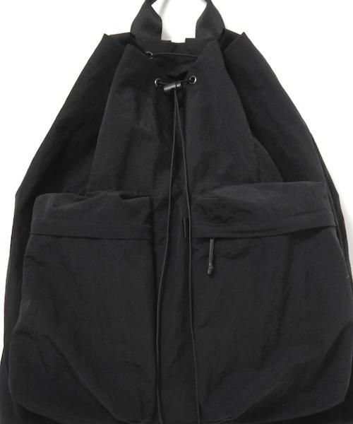 バッグ SLOW Span Nylon - Drawstring Daypack - Span Nylon - Drawstring Daypack -｜SLOW – スロウ 公式EC