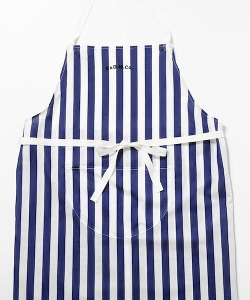 R&D.M.CO- DECK CHAIR STRIPE APRON - CHANTILLY-2F