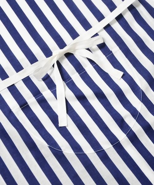 R&D.M.CO- DECK CHAIR STRIPE APRON - CHANTILLY-2F
