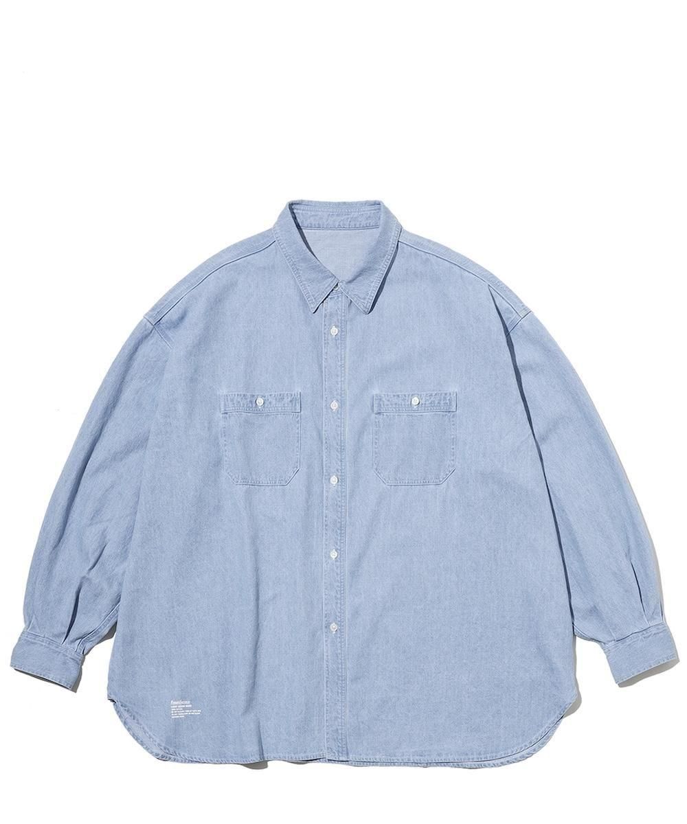 ジャケット・アウター LIGHT DENIM L/S SHIRT FreshService FreshService LIGHT DENIM L/S SHIRT(LIGHT FADE)☆新作発売