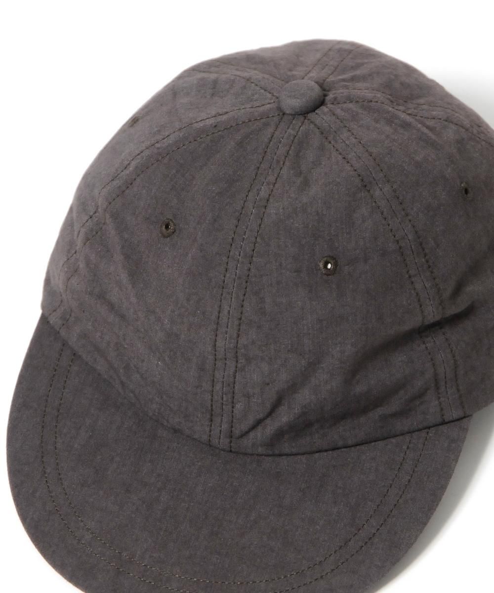 ENDS and MEANS 6パネルキャップ チャコール 6 PANEL CAP | ENDS and MEANS - CHANTILLY-2F