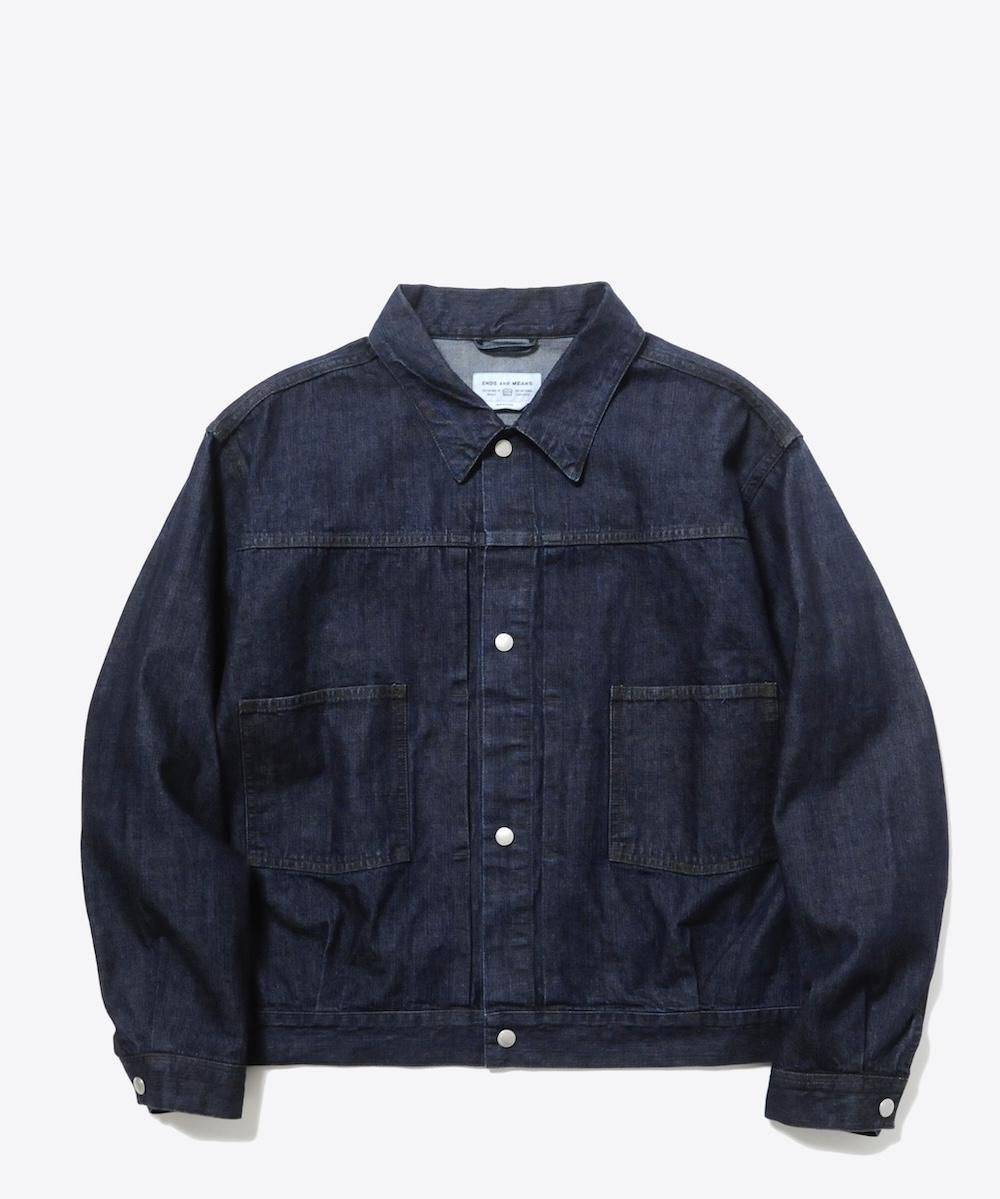 ENDS and MEANS／25SS・新作シャツジャケット（ネイビー） ENDS and MEANS／Utility Light Shirts Jacket 25SS・新作シャツ