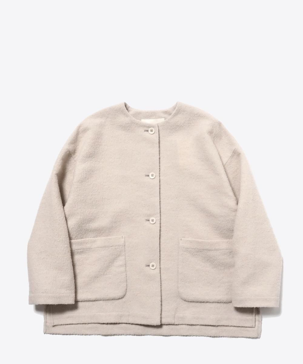 evam eva | ウールブークレージャケット - CHANTILLY-2F