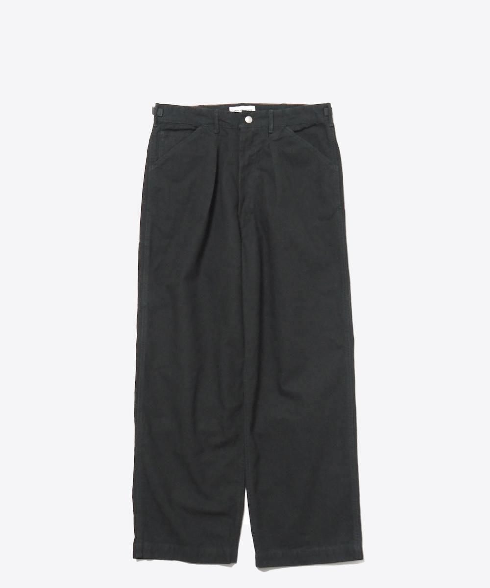 パンツ ENDS and MEANS Engineer Work Pants ENGINEER WORK PANTS | SEAWEED - CHANTILLY-2F
