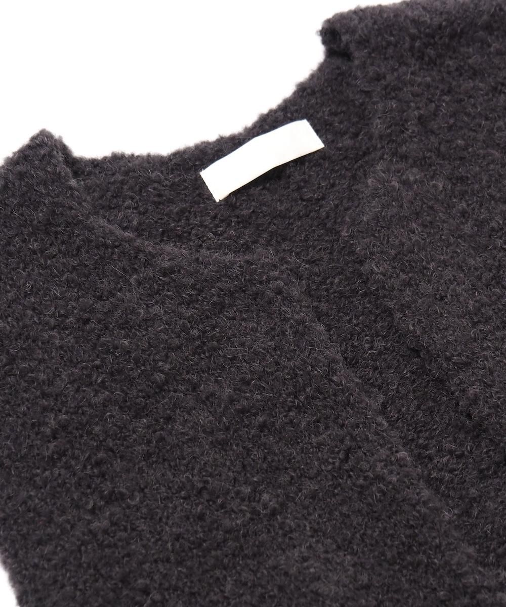 evam eva アルパカウールベスト - CHANTILLY-2F