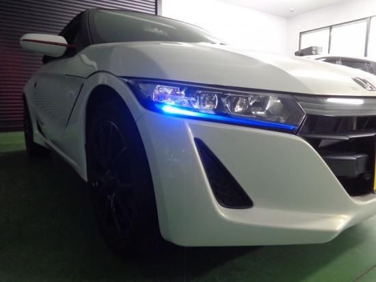 S660 ヘッドライトフィルム - 長野県松本市のカーセキュリティ