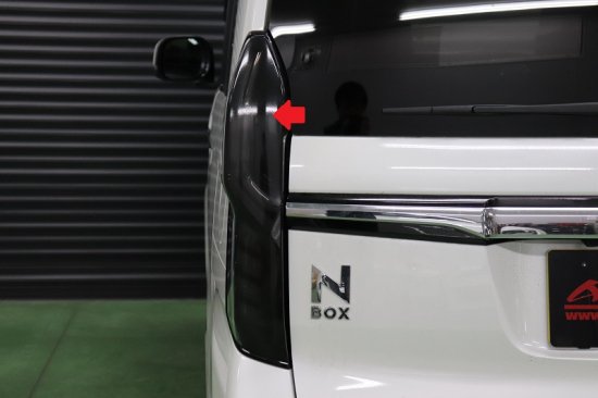 N BOX カスタム N BOX+　スモーク　テール　ライト　レンズカバー