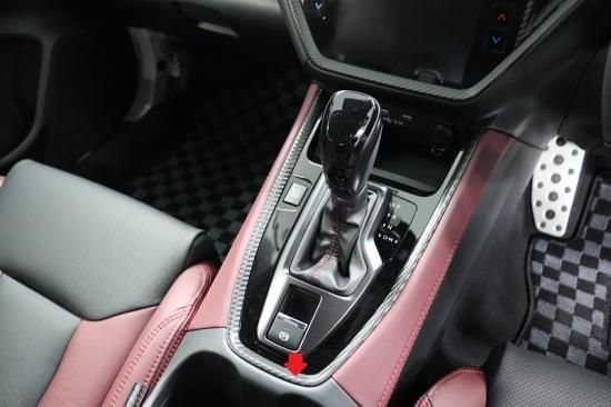 WRXS4（VAG）レヴォーグ（VM）カーボン調　シフト＆パーキングパネルセット 12月末入荷予定）スバル WRX S4（型式：VB）レヴォーグ/レイ