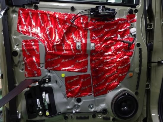 ホンダN-VAN用フロントドアL/R専用防音断熱キット JJ1/JJ2 ホンダ N-VAN 専用 フロントフロア+キックパネル防音断熱キット