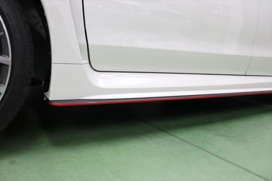 WRX STI S4 VAB VAG リヤサイドアンダースポイラー 受注生産）スバルWRX STI/S4（VA）用 STIリヤサイドアンダー