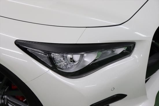 スカイラインV37 ヘッドライトシート - 長野県松本市のカー
