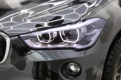 BMW　X 3　F25　ヘッドライトプロテクションフィルム - 長野県松本市のカーセキュリティ専門店 AQUA ／オンラインショップ