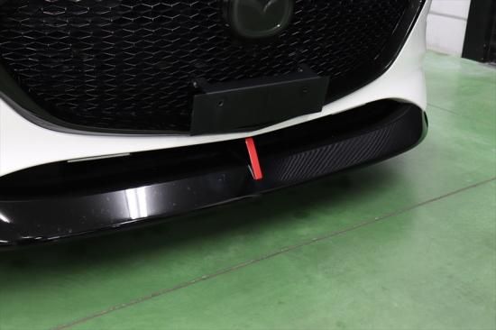 MAZDA3 フロントアンダースカートフィンレッドラインシート - 長野県