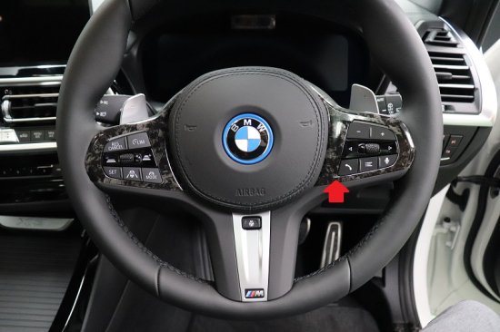 BMW X3 ステアリングパネルシート - 長野県松本市のカーセキュリティ専門店 AQUA ／オンラインショップ