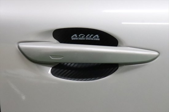 CX-60 ドアハンドル傷防止カーボンシート ロゴ有り - 長野県松本市のカーセキュリティ専門店 AQUA ／オンラインショップ