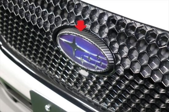 WRX S4 VBH フロントエンブレムメッキベゼルシート - 長野県松本