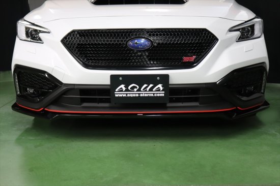 WRX S4 VBH フロントバンパーレッドラインシート - 長野県松本市のカーセキュリティ専門店 AQUA ／オンラインショップ