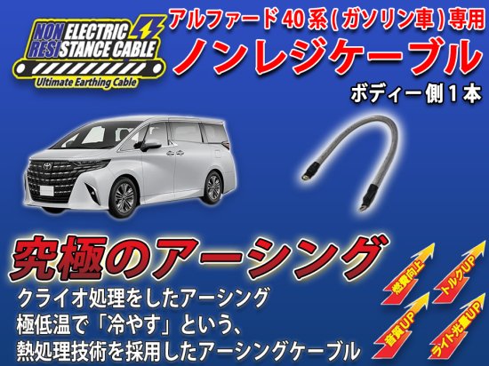 アルファード40系(ガソリン車)専用 ノンレジケーブル ボディ側 - 長野県松本市のカーセキュリティ専門店 AQUA ／オンラインショップ