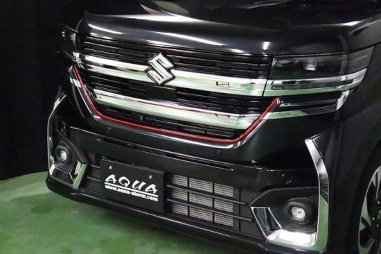 スズキスペーシアカスタムグリル 楽天市場】[スズキ スペーシアカスタム MK54S]グレースライン