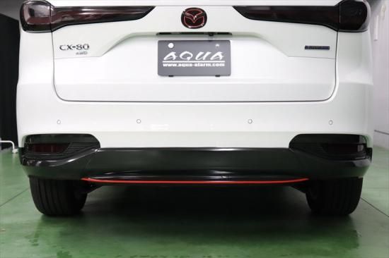 CX-80 リアバンパーレッドラインシートVer2 - 長野県松本市のカー CX-80 リアバンパーレッドラインシートVer2 - 長野県松本市のカー