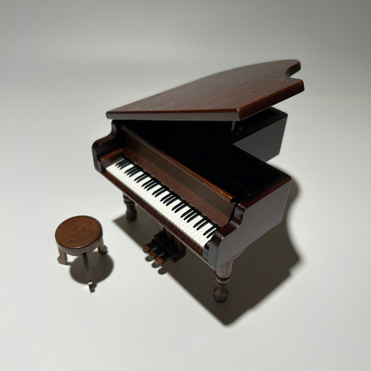 グランドピアノ型オルゴール「カノン」【木製ミニチュアオルゴール 