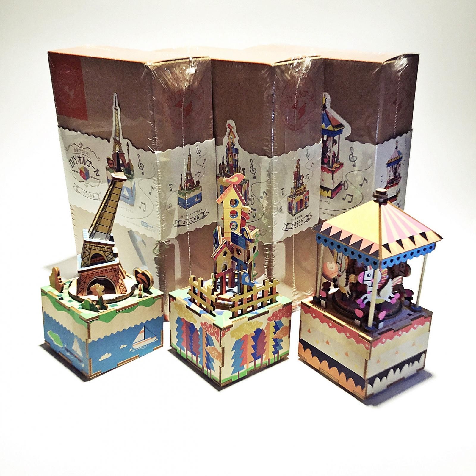 手作りオルゴール⭐️ DIYオルゴール（全6種） - オルゴールのプレゼントならホール
