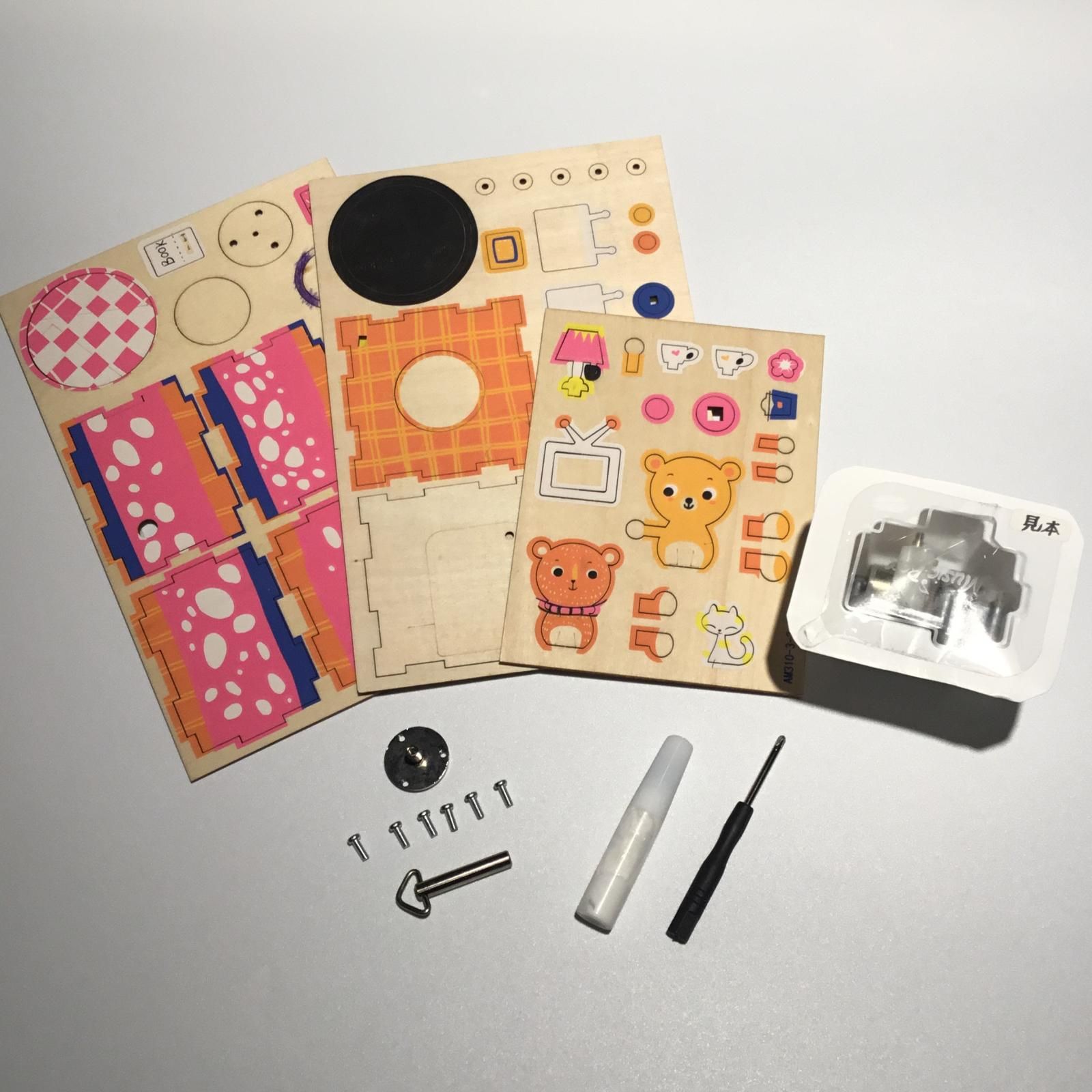 DIYオルゴール（全6種） - オルゴールのプレゼントならホール