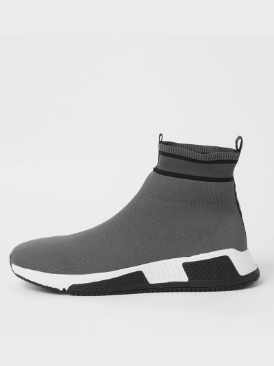 River Island ڥСɡ High Top Runner ϥå å ˡ Υȡ 졼