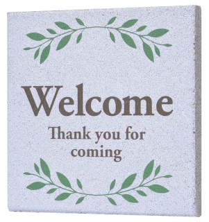 Welcome Thank you