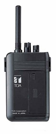 TOA 300MHz帯ワイヤレスシステム ワイヤレスガイド携帯型送信機 WM