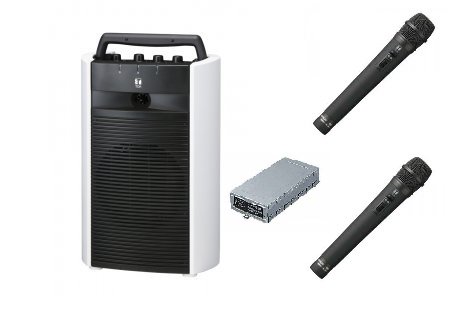 TOA 800MHz帯 ワイヤレスアンプ(ダイバシティ）(CD、SD、USB付）＋