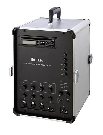 TOA 移動用ＰＡアンプ チューナーユニット(WTU-1820)2台内蔵 CD