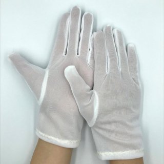 ナイロンハーフ マチ付手袋 (6双)